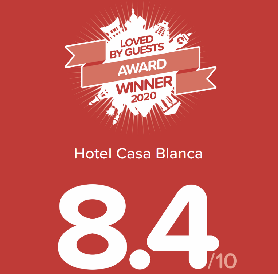 Loved by Guests 2020 Hotels.com Award